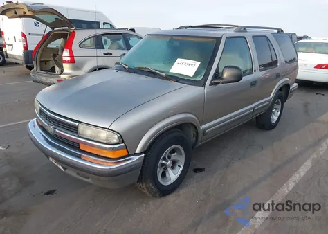 1998 Chevrolet Blazer Ls из США, поврежденный, VIN 1GNCS13W7W2227073